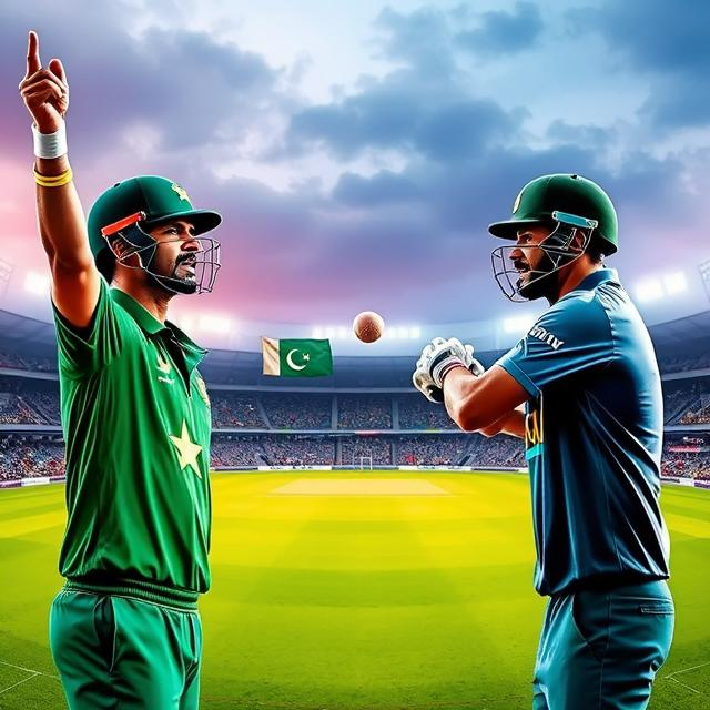 Image of the new Astroturf Cricket Stadium in Chaman