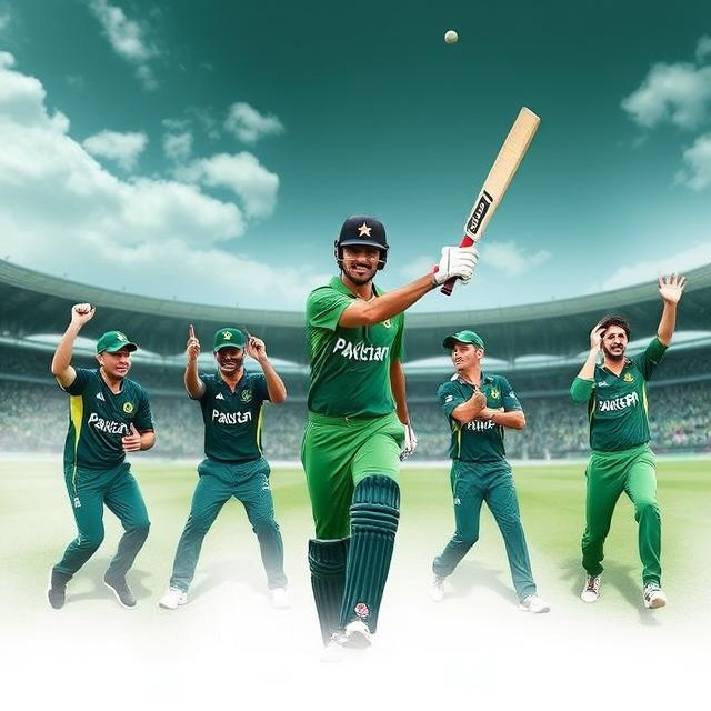 Pakistan vs England match image