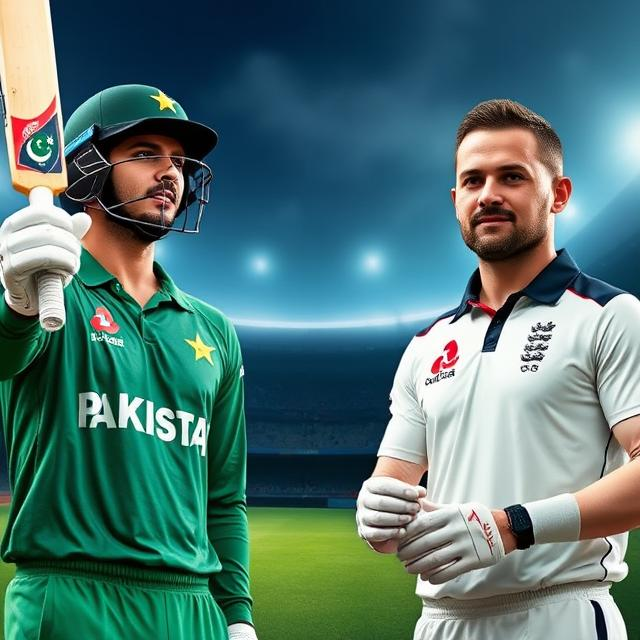 Pakistan vs England Test Match Image