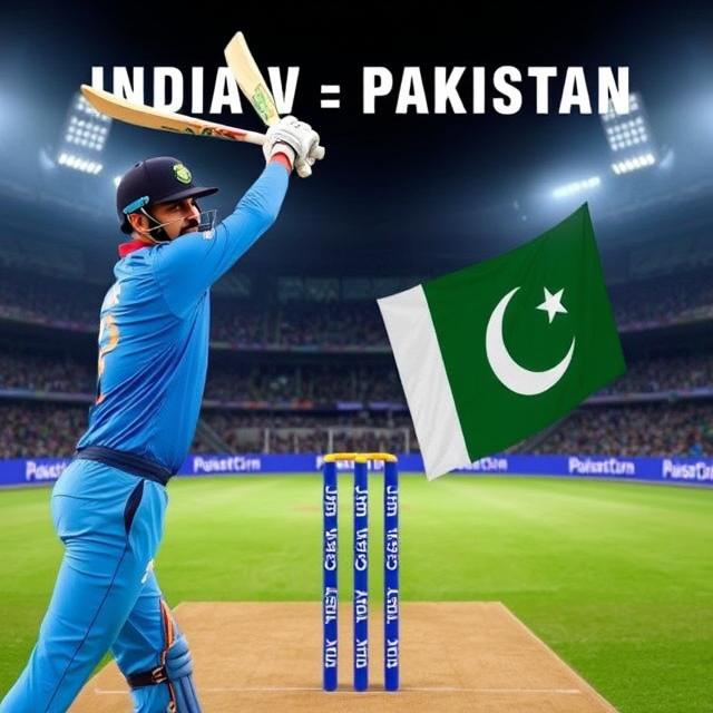 Pakistan vs India Cricket Match