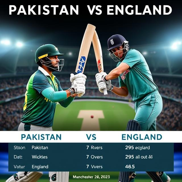 Pakistan vs England Cricket Match