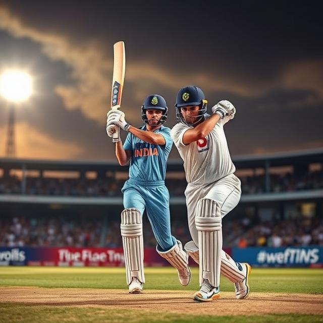 Image of cricket match