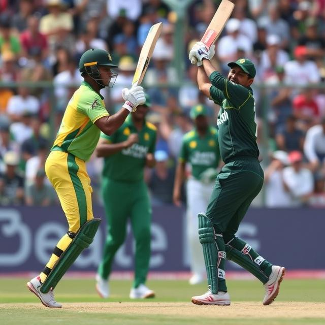 Pakistan vs. South Africa Cricket Match