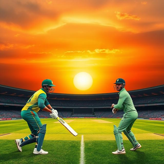 A Pakistan cricket match