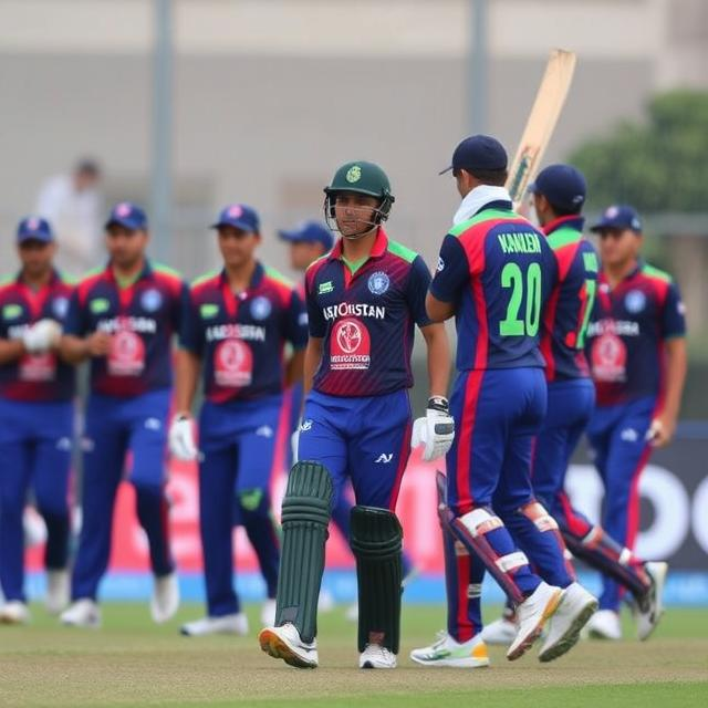 Pakistan vs. Zimbabwe Cricket Match Image