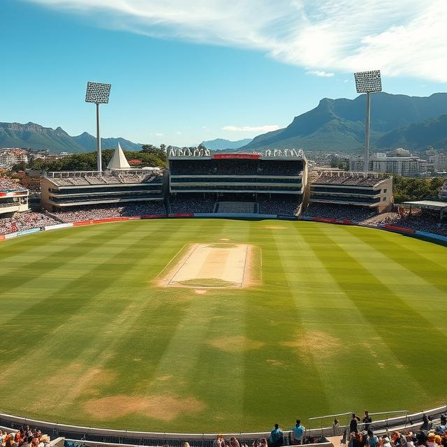 Placeholder Image 1 - A vibrant cricket stadium