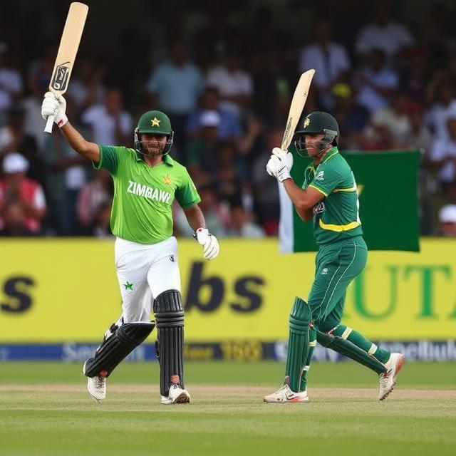 Pakistan vs. New Zealand Cricket Match