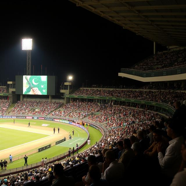 Placeholder Image of Pakistan and England players on the field