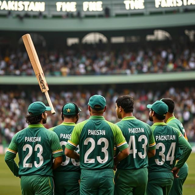 Pakistan vs India Cricket Match Image