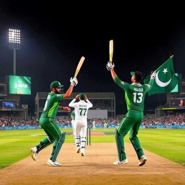 Pakistan vs New Zealand Cricket Match