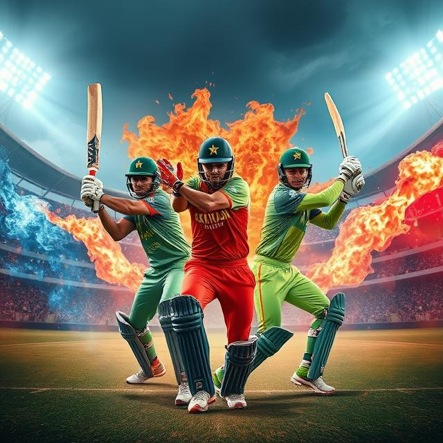 PAK vs BAN Cricket Match Image