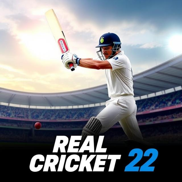 Placeholder image of a cricket match