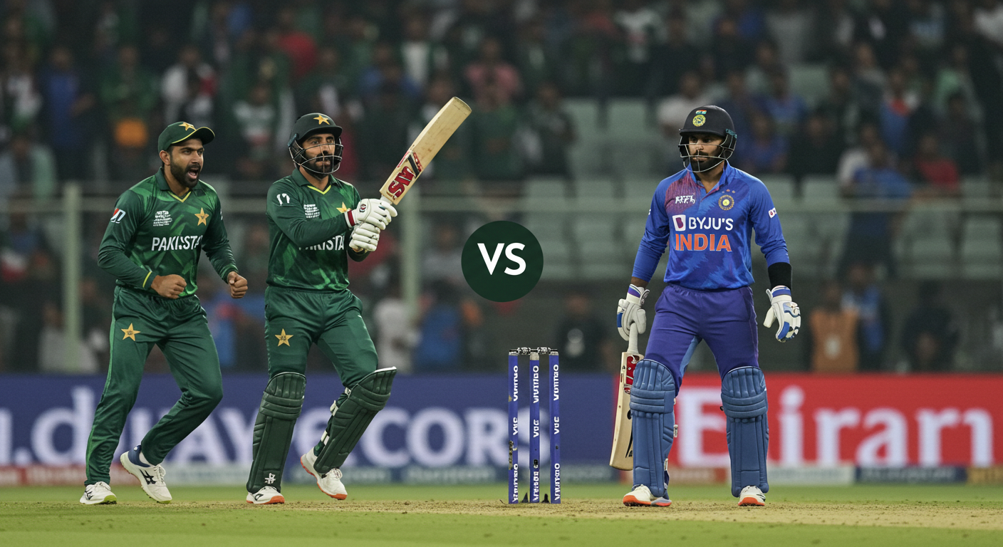 A historical image of Pakistan cricket