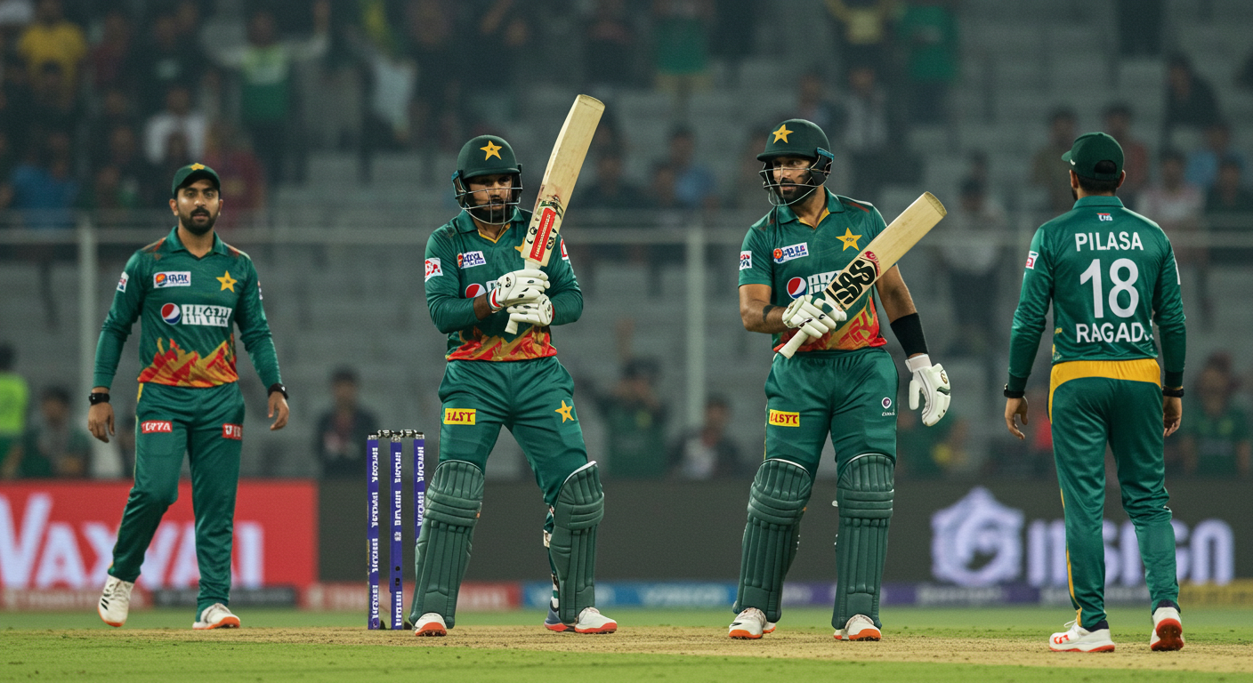 A visually engaging image representing the Pakistan vs India cricket rivalry.