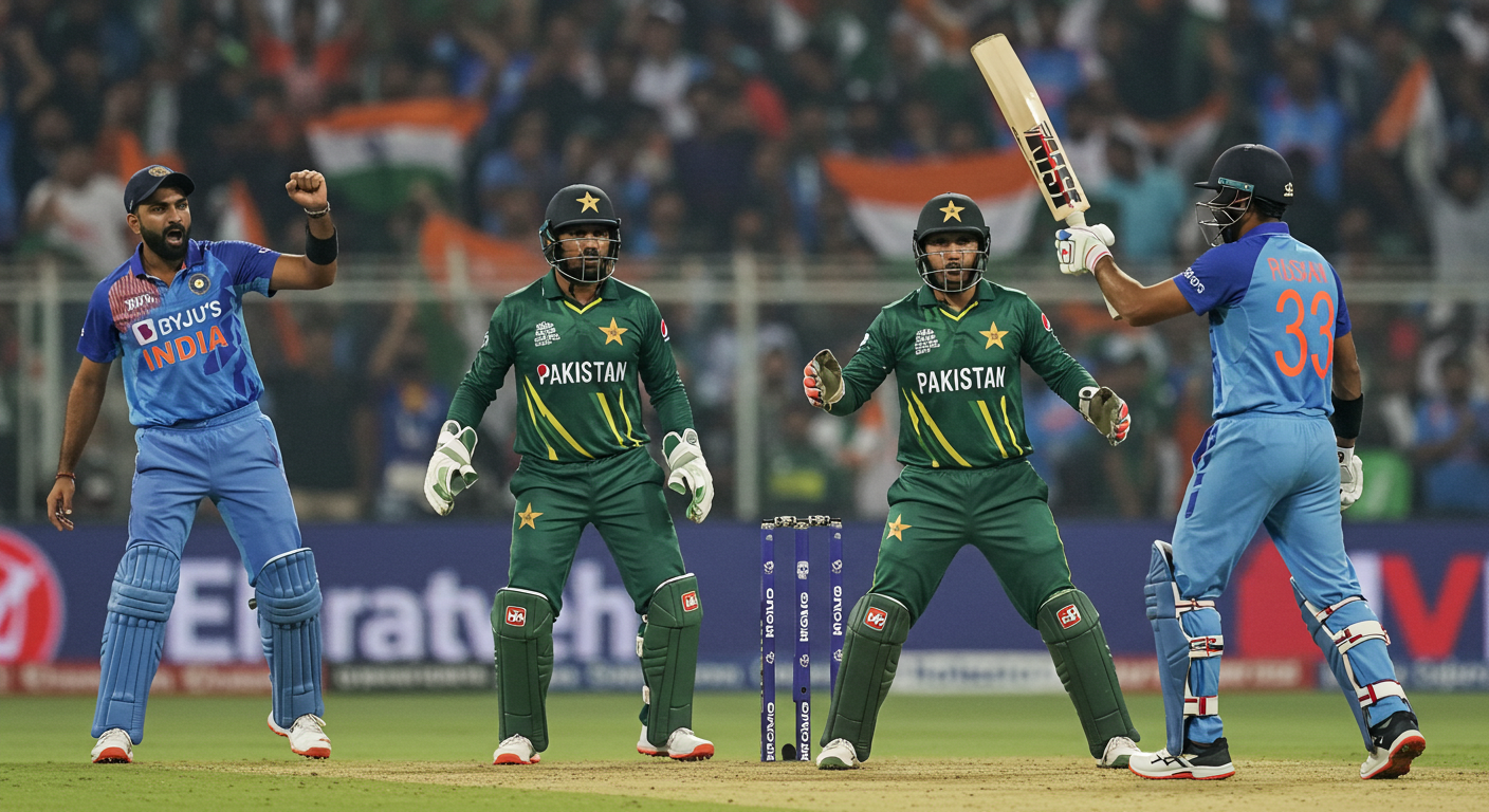 A Pakistani cricket team image