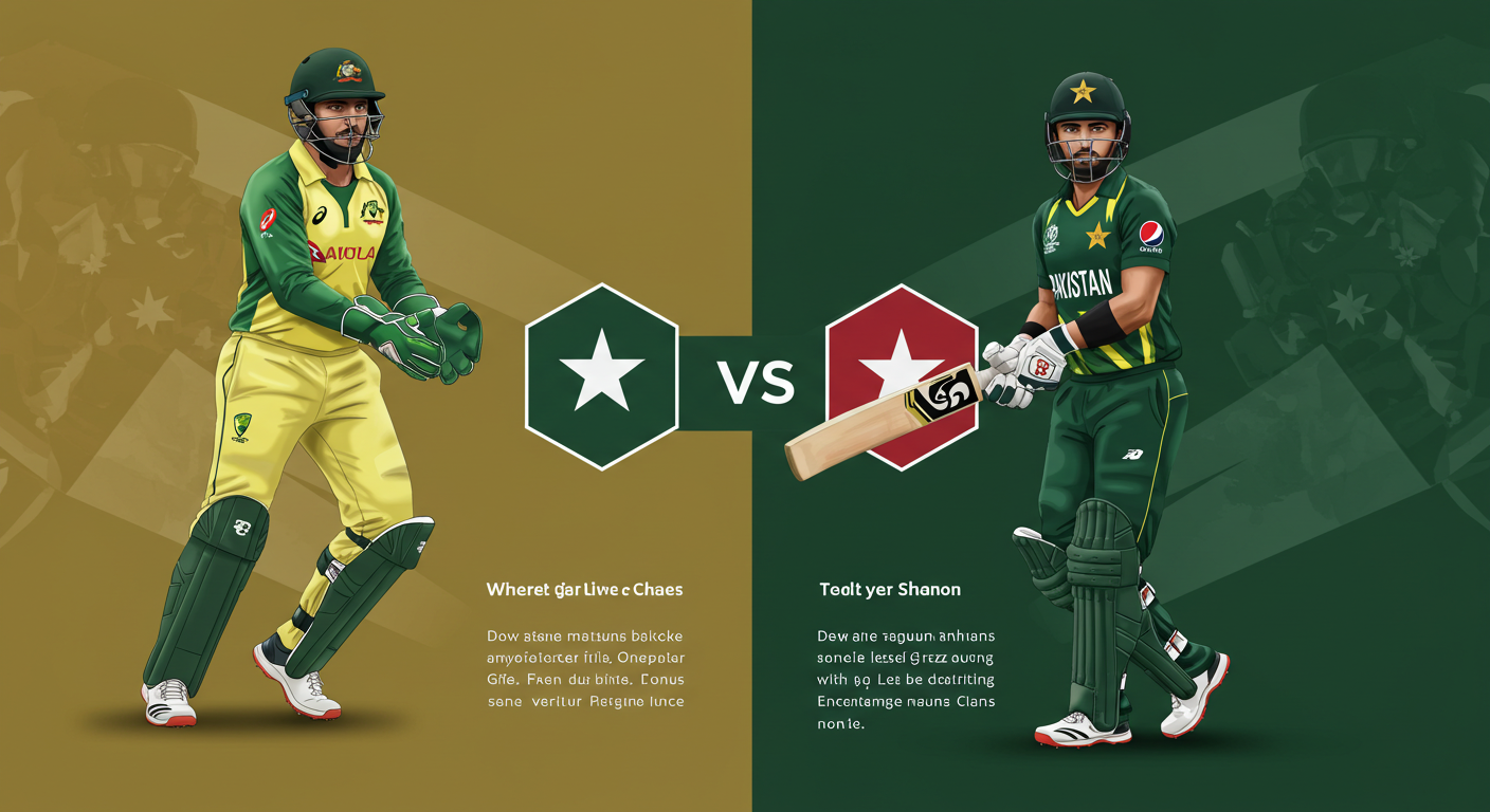 Pakistan vs Australia 2019 Cricket Match