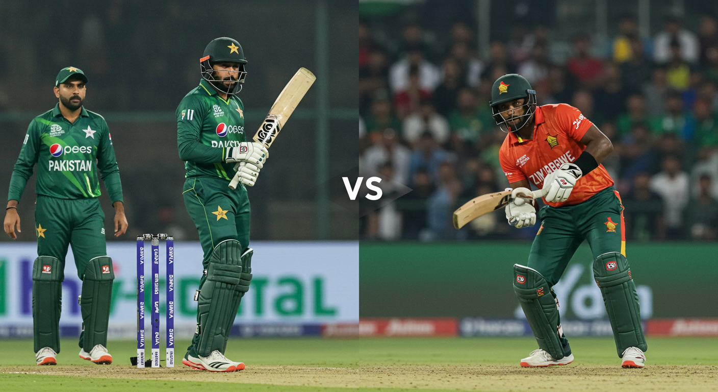 Pakistan vs Sri Lanka T20 Cricket Match